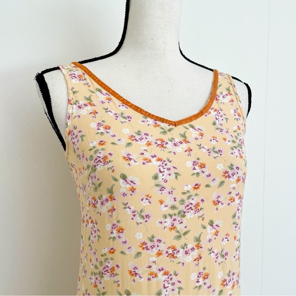 Vintage Y2K GAP Floral Mini Slip Dress - Picture 2 of 6